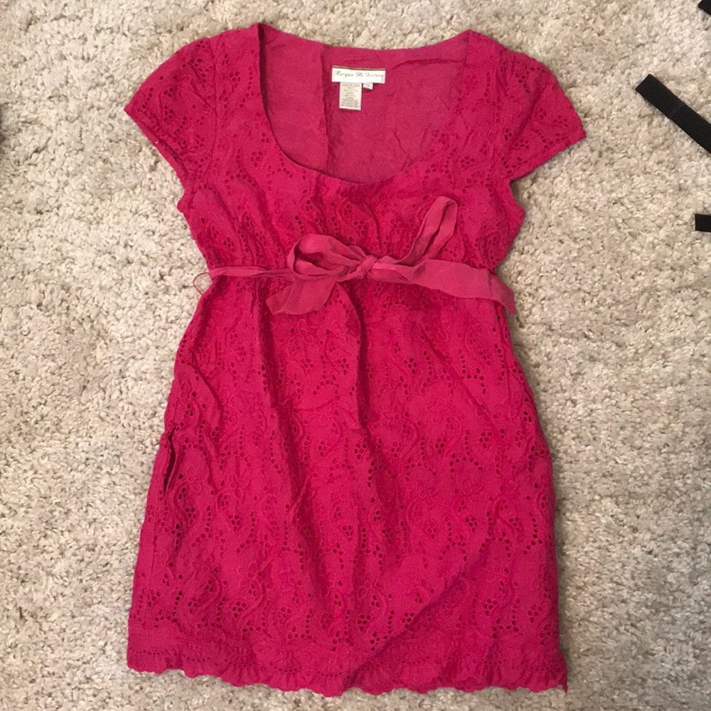 lace mini dress